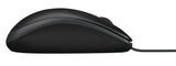 Logitech B100 | Bedrade Muis | Links- en Rechtshandig | USB-A | 800 DPI | Zwart