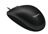 Logitech B100 | Bedrade Muis | Links- en Rechtshandig | USB-A | 800 DPI | Zwart