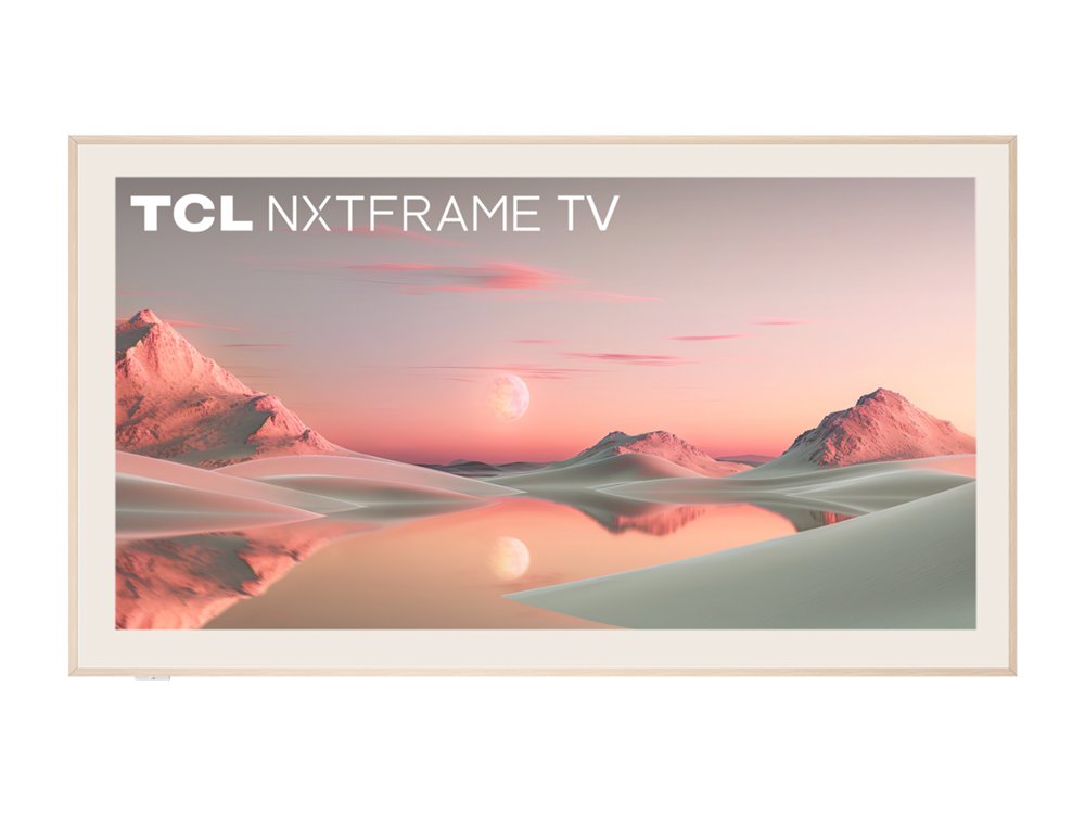 TCL NXTFRAME 55A300PRO | 55" 4K Ultra HD QLED Smart TV | Google TV | Wifi Soundbar & Subwoofer | Dolby Vision IQ | 120Hz Refurbished