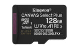 Kingston Technology microSDXC 128GB | Canvas Select Plus Gen3 | 150MB/s | A1 | + Adapter