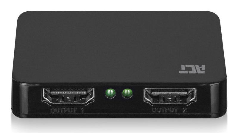 ACT AC7835 | 1x2 HDMI 1.4 Splitter | 4K @30Hz | HDCP 1.4 | USB-gevoed