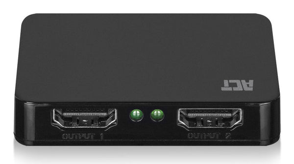 ACT AC7835 | 1x2 HDMI 1.4 Splitter | 4K @30Hz | HDCP 1.4 | USB-gevoed