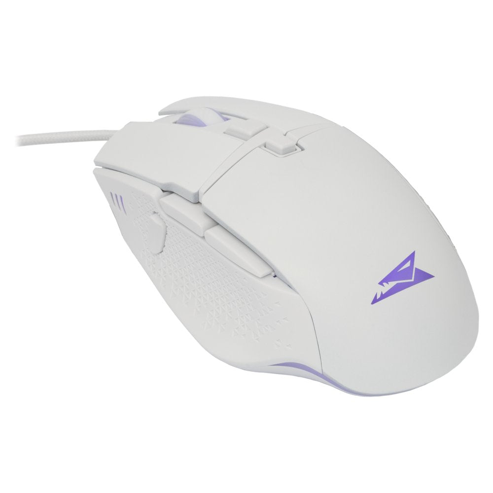 Baracuda RAPTOR RGB | Bedrade Gaming Muis | USB-A | 6400 DPI | Wit
