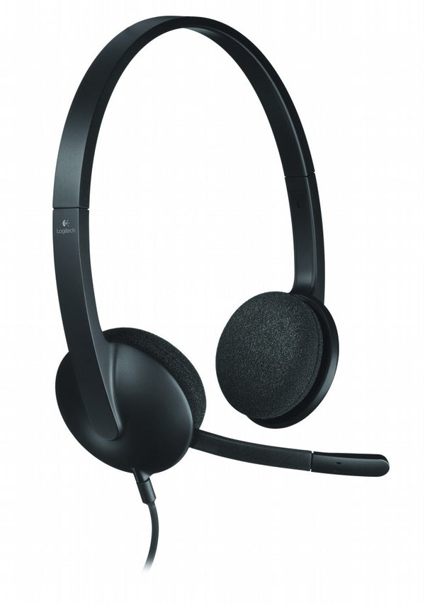 Logitech H340 | Bedrade On-Ear USB Headset | Zwart