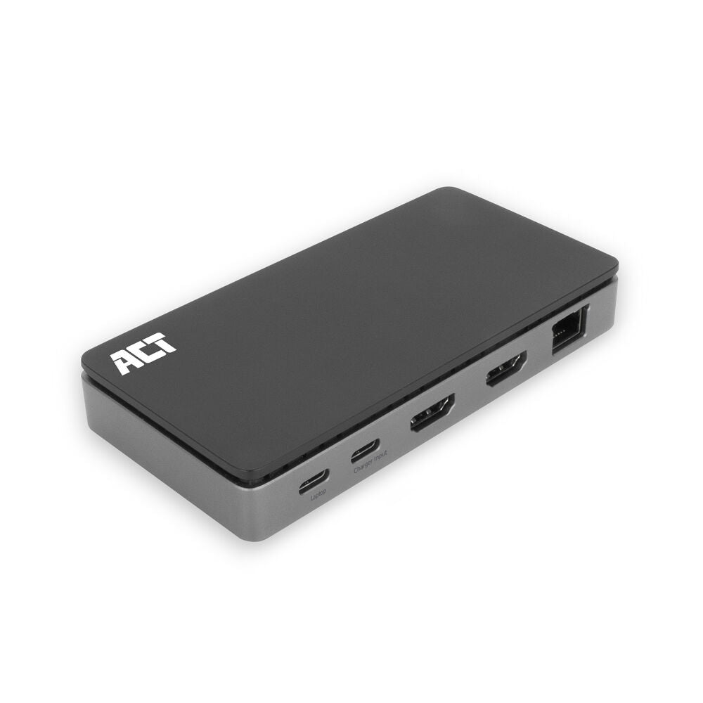 ACT AC7093 | USB-C 4K Docking Station | 2x HDMI + Ethernet + USB-C/USB-A + PD | 1m Kabel