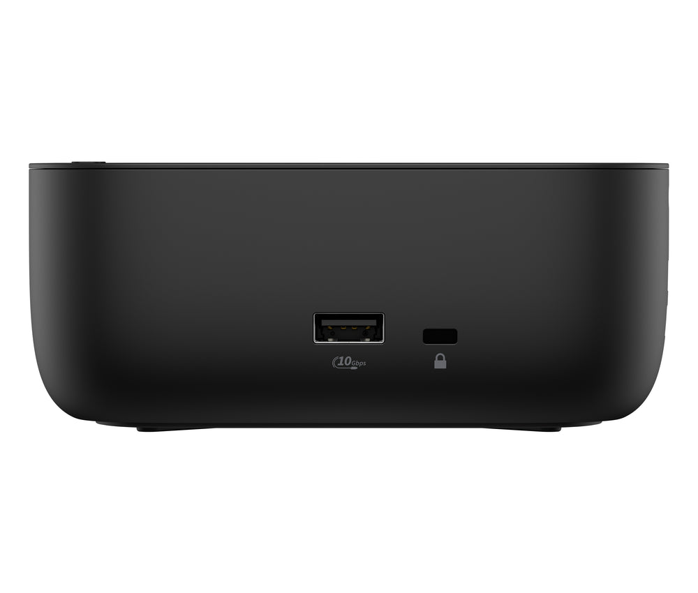 HP USB-C 100W G6, USB-C Docking Station, 100W Power Delivery, Zwart — detailfoto