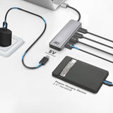 ACT AC6125 | USB 3.2 Gen 1 (3.1 Gen 1) Type-A Interface Hub | 5000 Mbit/s | Grijs