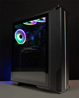 Budget Gaming Desktop, Intel Core i5-10400, 16GB RAM, 1TB SSD, GeForce GTX 1650, Windows 11 Professional — zijaanzicht