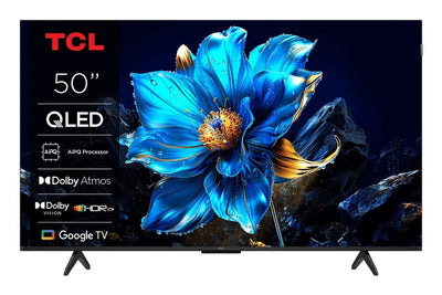 TCL 50T69C | 50" 4K Ultra HD QLED | 60Hz | Google TV | Dolby Vision | HDMI 2.1 | Smart TV