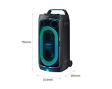 Samsung Sound Tower MX ST50F/XN | Bluetooth Party Speaker | 240W | Tot 18 Uur Accuduur | IPX4 Spatwaterbestendig | Karaoke & Party Lights+ | OPEN BOX
