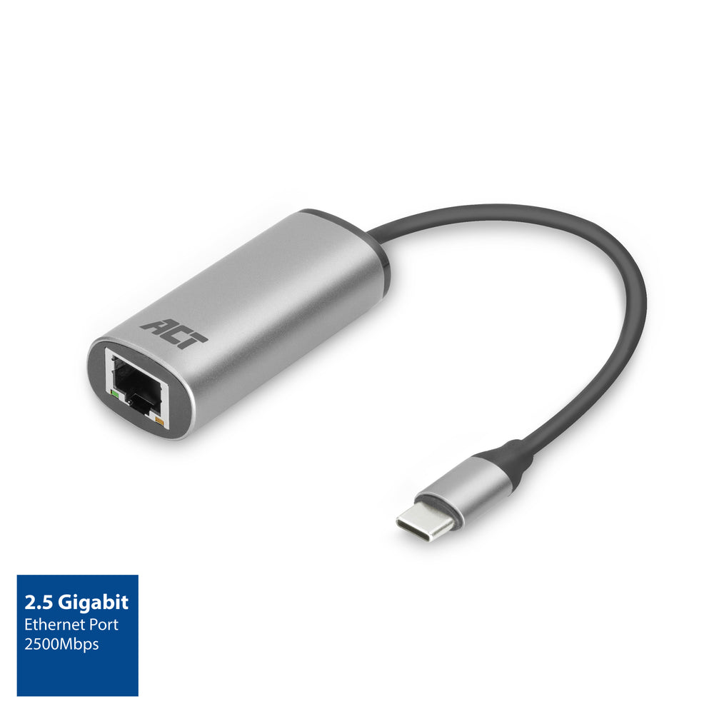 ACT AC7081 | USB 3.2 Gen 1 (3.1 Gen 1) Type-C Interface Hub | 2500 Mbit/s | Aluminium