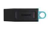 Kingston DataTraveler Exodia | 64GB USB-A 3.2 Flash Drive | Zwart