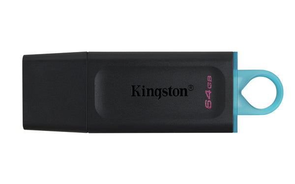 Kingston DataTraveler Exodia | 64GB USB-A 3.2 Flash Drive | Zwart