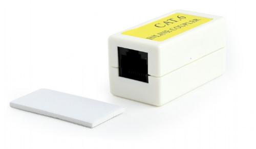 Gembird kabel-tussenstuk | RJ-45 female | Wit | NCA-LC6-01