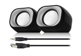 Eminent EM3513 | 2.0 Luidsprekerset | Compact Stereo Geluid | 34W RMS