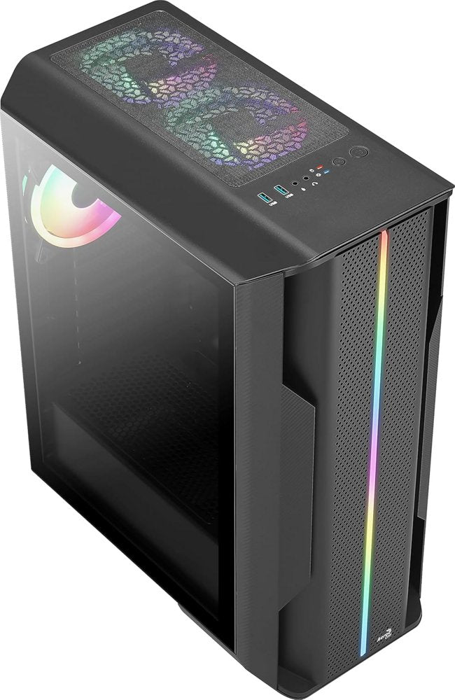 GAMING Desktop, Intel Core i5-10400, GTX1650, 16GB, 1TB, W11 Professional — achterzijde