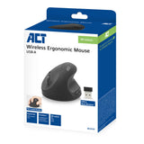 ACT AC5101 Ergo | Draadloze Muis | RF-Draadloos | 1600 DPI | Grijs