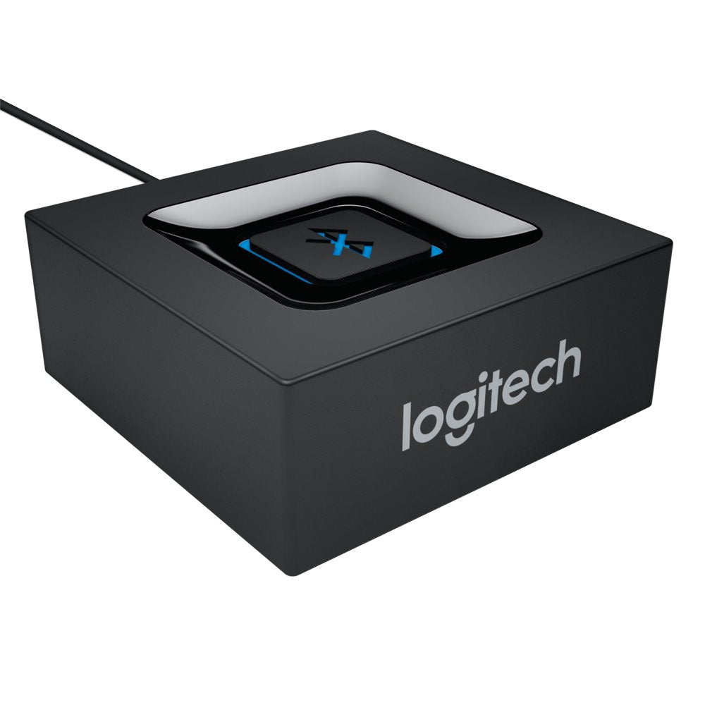 Logitech Bluetooth Audio Adapter | Draadloos Streamen | 3,5mm & RCA | Zwart
