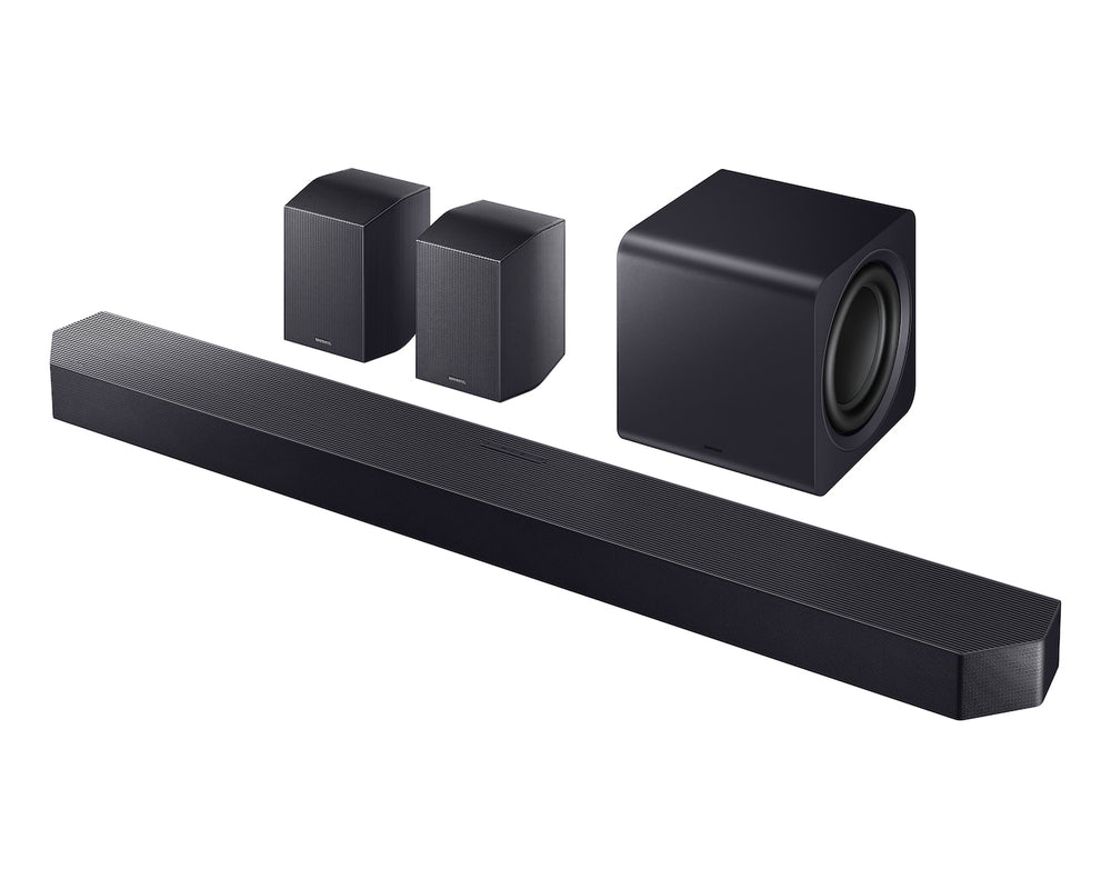 Samsung HW-Q990H Q-Series | 11.1.4-kanaals Dolby Atmos Soundbar | Draadloze Subwoofer & Rear Speakers | Zwart