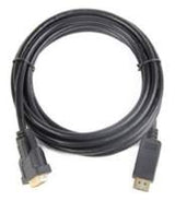 Gembird CC-DPM-DVIM-6 | DisplayPort naar DVI Kabel | 1,8 m | Zwart