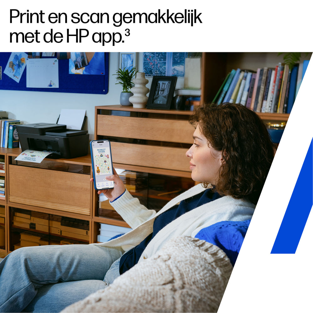HP DeskJet 4320 All-in-One Printer, Wifi, Dubbelzijdig Printen, Scan en Kopieer, A4, Kleur — productfoto 8