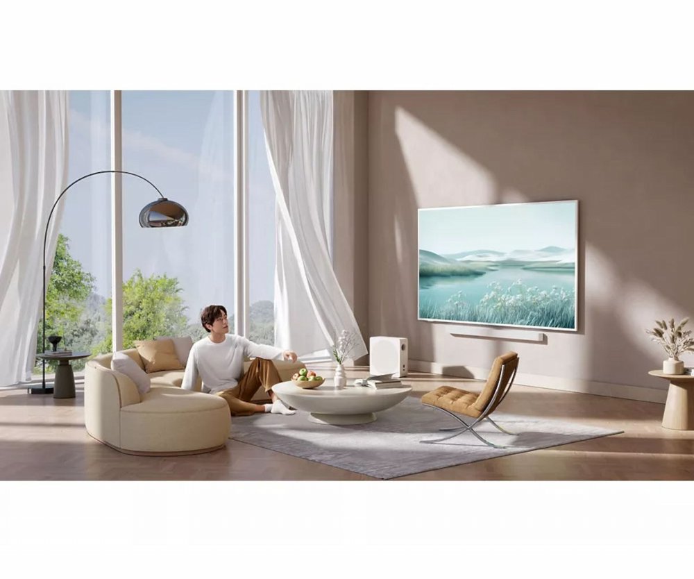 TCL NXTFRAME 55A300PRO | 55" 4K Ultra HD QLED Smart TV | Google TV | Wifi Soundbar & Subwoofer | Dolby Vision IQ | 120Hz Refurbished
