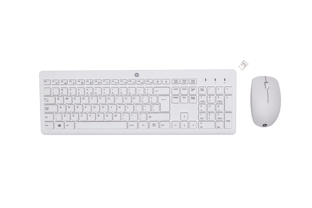 HP 230 Wit | Draadloze Muis en Toetsenbordcombo | QWERTY