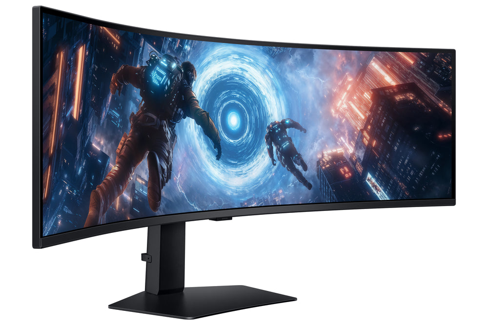 Samsung Odyssey G9 G91F 49" | 5120x1440 VA | 144Hz | 1ms | Curved UltraWide Gaming Monitor | Zwart