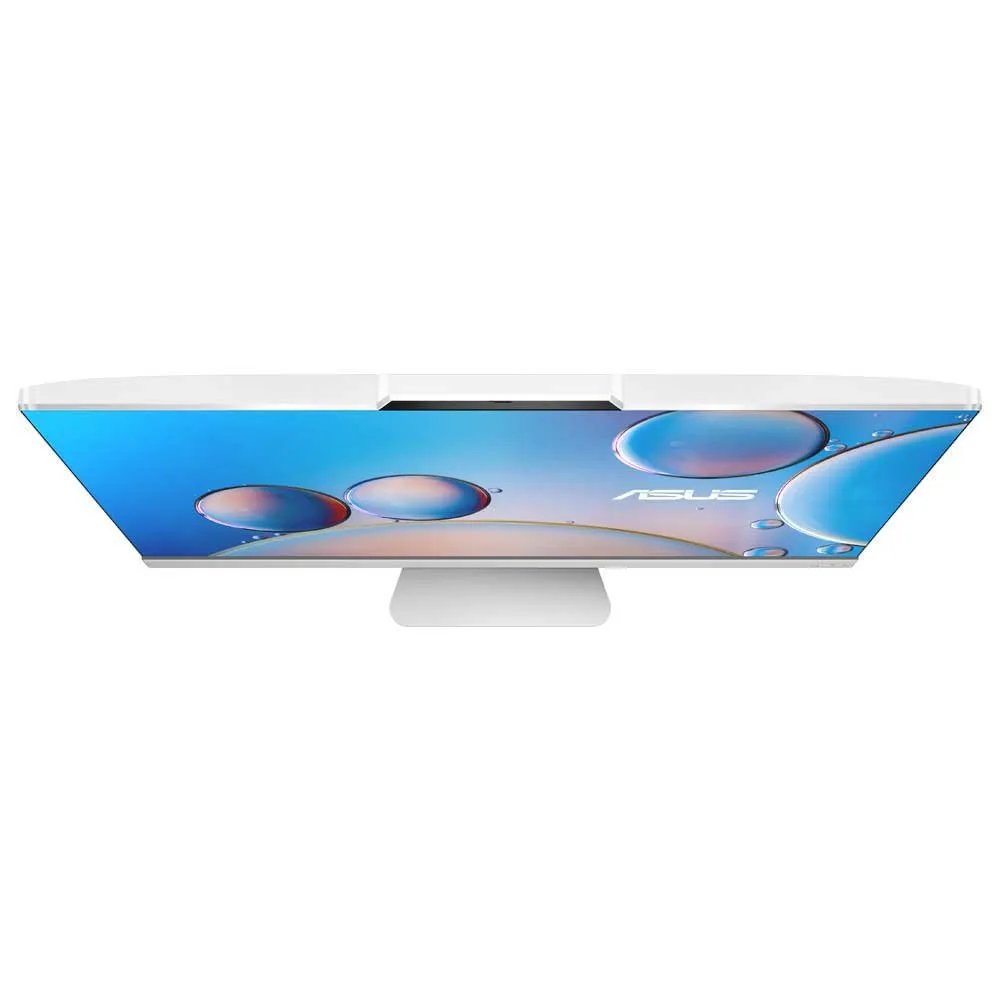 ASUS All-in-One M3402WFAK, 23.8'' Full HD IPS, AMD Ryzen 5 7520U, 8GB DDR5, 512GB SSD, W11 Pro Education, Inclusief Toetsenbord en Muis, Zilver — zijaanzicht