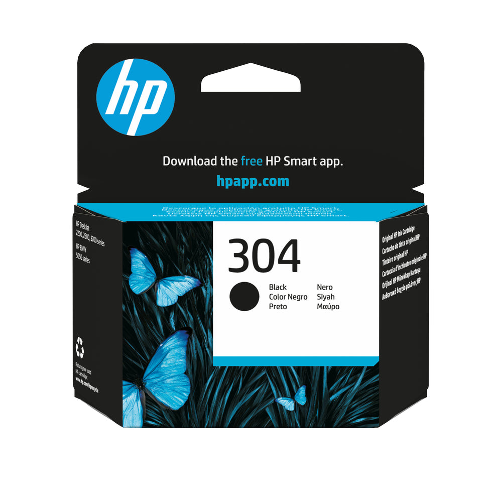 HP 304 | Originele Zwarte Inktcartridge