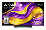 LG OLED48G56LS, 48'' OLED evo AI G5 Smart TV, 4K Ultra HD 165Hz, webOS 25, WiFi, Zwart, Inclusief standaard — vooraanzicht