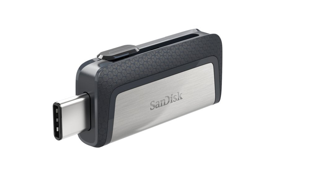 SanDisk Ultra Dual Drive USB Type-C | 128GB USB Flash Drive | USB Type-A / USB Type-C 3.2 Gen 1 (3.1 Gen 1) | Zwart, Zilver