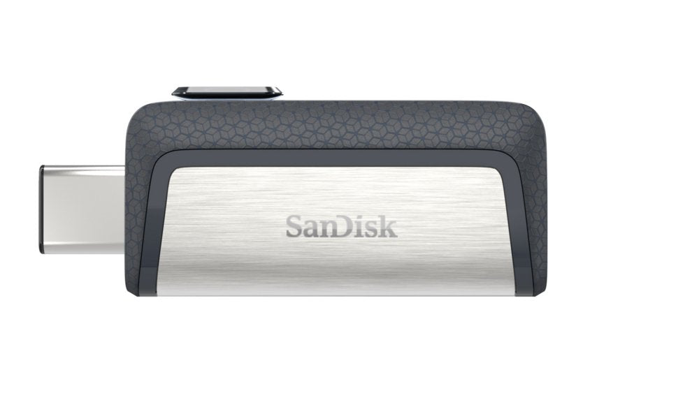 SanDisk Ultra Dual Drive USB Type-C | 128GB USB Flash Drive | USB Type-A / USB Type-C 3.2 Gen 1 (3.1 Gen 1) | Zwart, Zilver