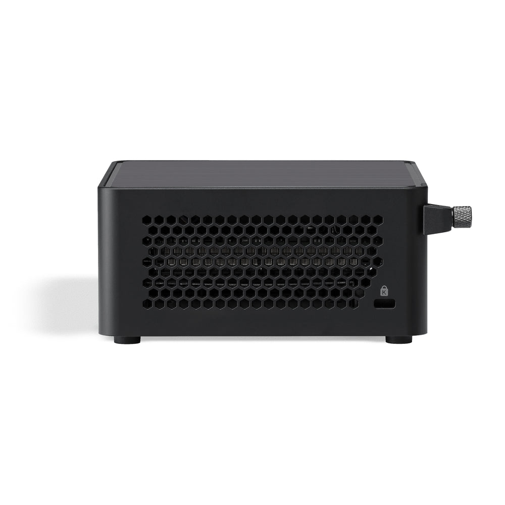ASUS NUC 14 Pro UCFF Barebone Desktopcomputer, Intel Core 3 100U, Zonder DDR5-geheugen, opslag en besturingssysteem — productfoto 6