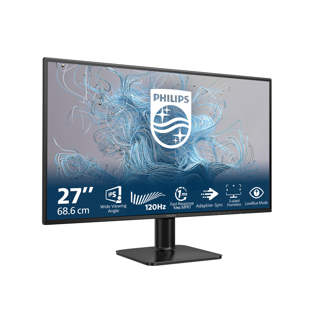 Philips 27E2N1110/00 | 27" Full HD VA Monitor | 120Hz | 1ms | HDMI & VGA | Adaptive Sync | LowBlue Mode | Flicker-Free | Zwart