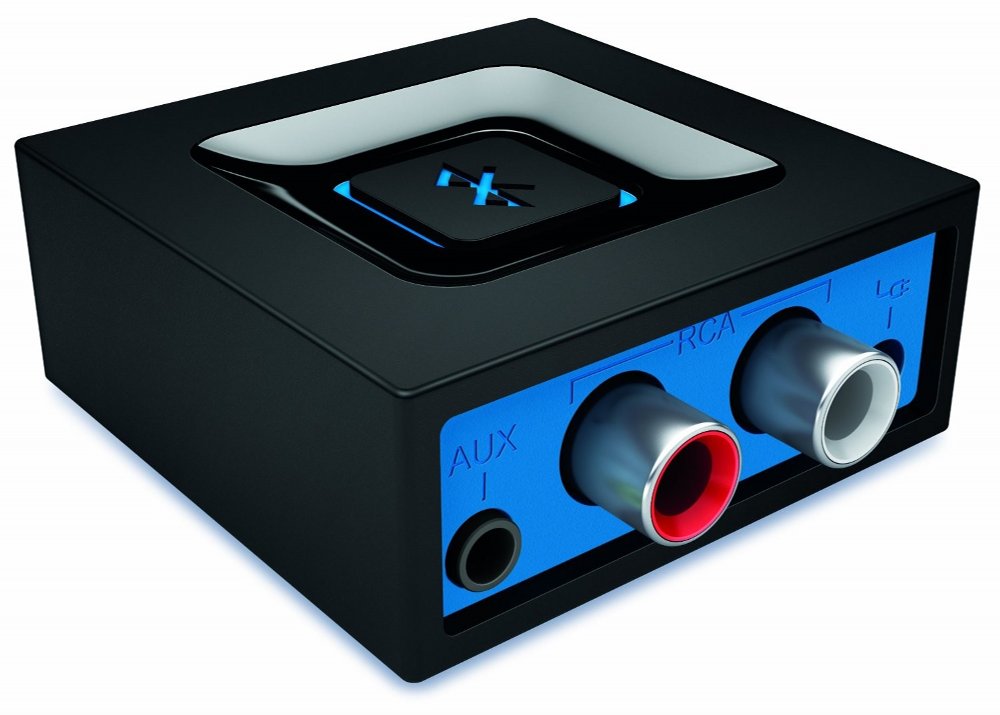 Logitech Bluetooth Audio Adapter | Draadloos Streamen | 3,5mm & RCA | Zwart