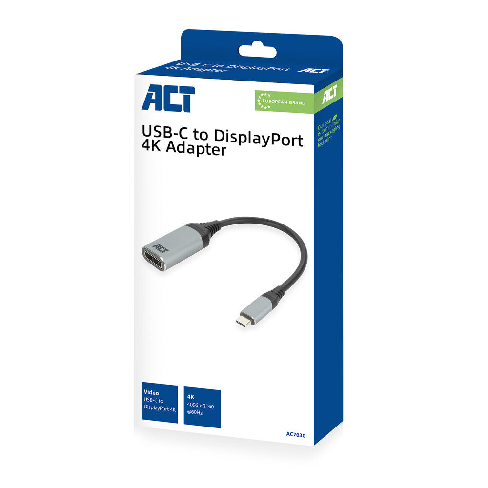 ACT AC7030 | USB-C naar DisplayPort Adapter