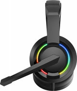 Baracuda HYDRA RGB Rainbow | Gaming Headset 3,5mm & USB | Zwart