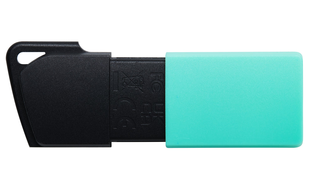 Kingston DataTraveler Exodia M | 256GB USB-A 3.2 Flash Drive | Zwart/Turkoois