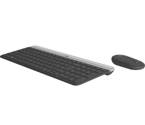 Logitech MK470 Slim Combo | Draadloze Muis- en Toetsenbordcombo | QWERTY