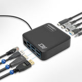 ACT AC7150 | Docking Station | USB-C | Zwart