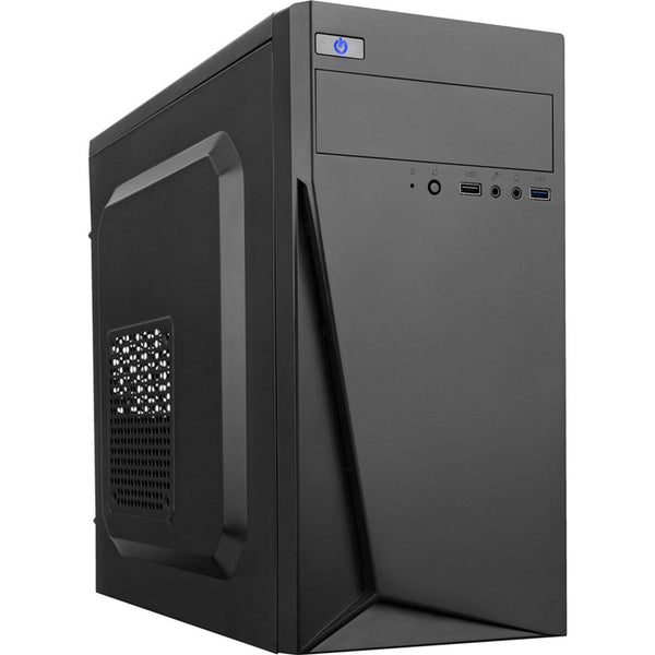 AKTIE Desktop, AMD Ryzen 7 5700G, 16GB RAM, 512GB SSD, Windows 11 Professional, HDMI, Mini-Tower Behuizing — vooraanzicht