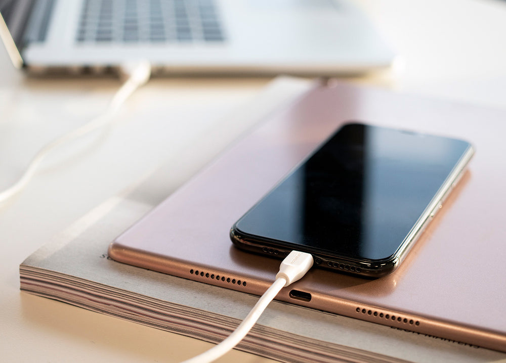 Mobiparts | USB-C naar USB Kabel | 2A | 1m | Wit