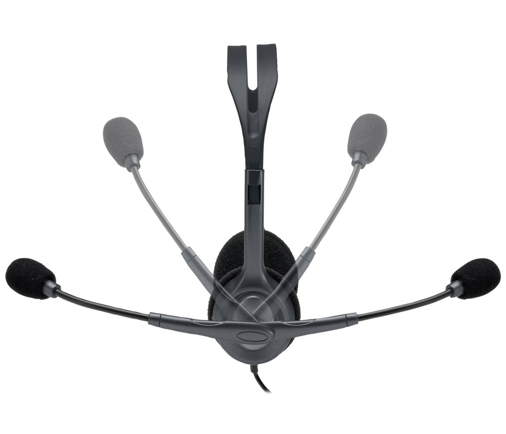 Logitech H111 | On-Ear Bedrade 3,5mm Koptelefoon met Microfoon | Grijs