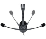 Logitech H111 | On-Ear Bedrade 3,5mm Koptelefoon met Microfoon | Grijs