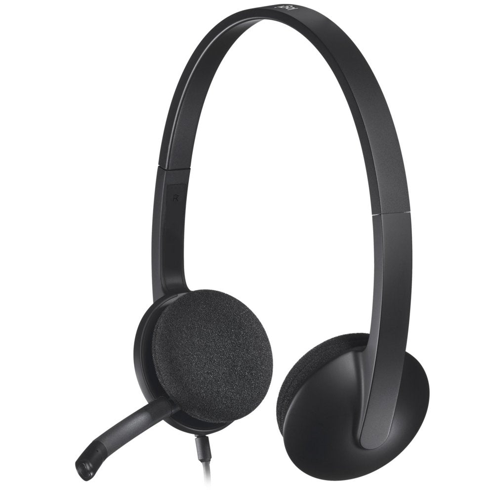 Logitech H340 | Bedrade On-Ear USB Headset | Zwart