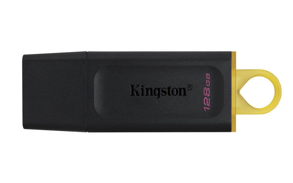 Kingston DataTraveler Exodia | 128GB USB-A 3.2 Flash Drive | Zwart