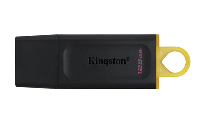 Kingston DataTraveler Exodia | 128GB USB-A 3.2 Flash Drive | Zwart