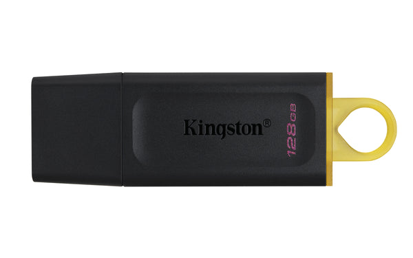 Kingston DataTraveler Exodia | 128GB USB-A 3.2 Flash Drive | Zwart