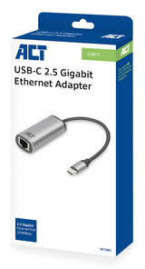 ACT AC7081 | USB 3.2 Gen 1 (3.1 Gen 1) Type-C Interface Hub | 2500 Mbit/s | Aluminium